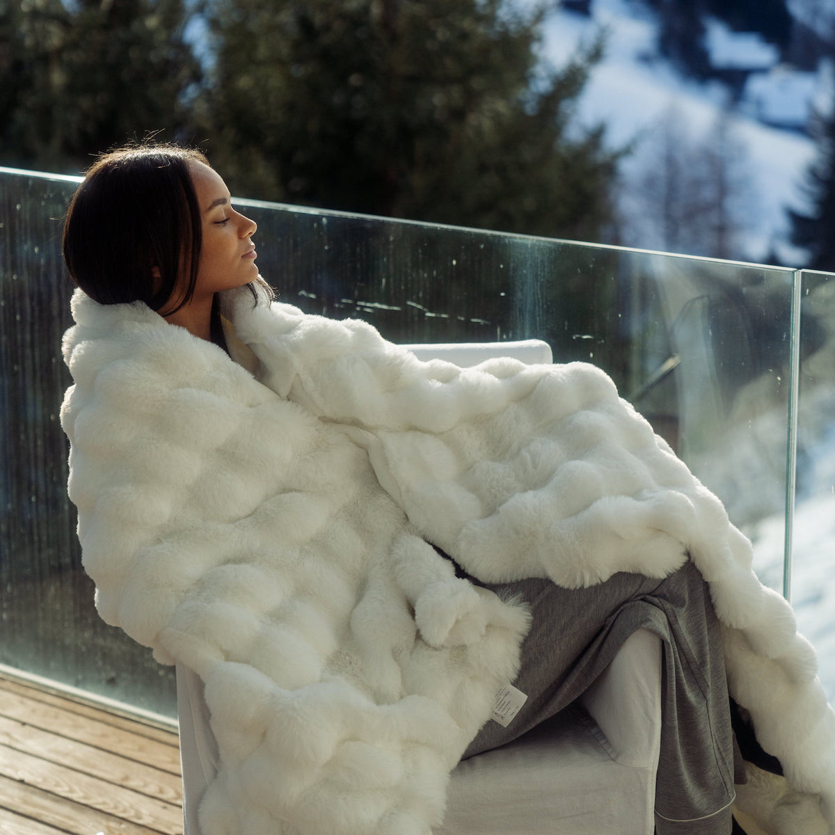 PAÕ Throw Blanket, By SĀNTI