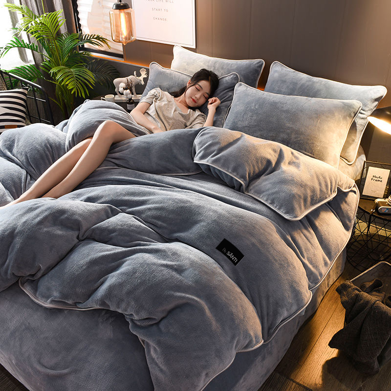 Luxury Kefalonia winter velvet bedding set for cozy bedrooms