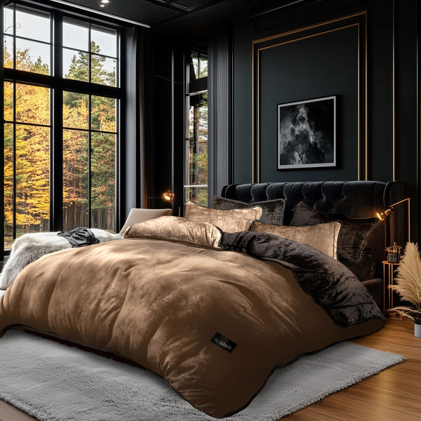 The Velós Luxury Velvet Winter Bedding Set