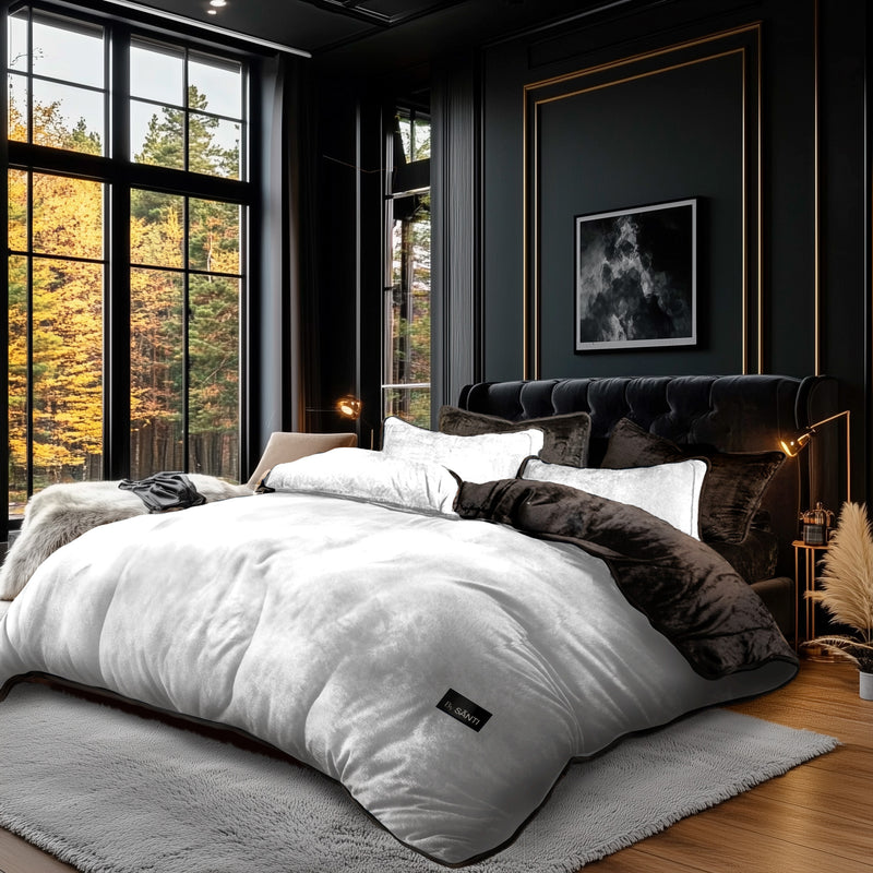 The Velós Luxury Velvet Winter Bedding Set