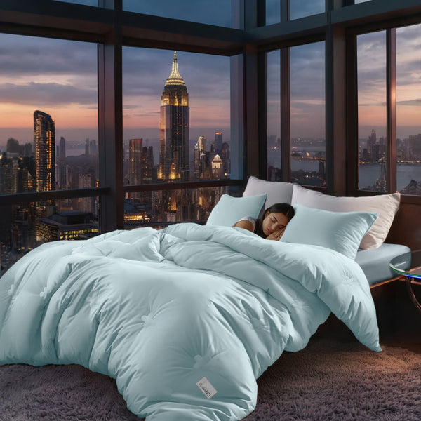 The FLORÉ Over Sized Summer Cooling Comforter Set