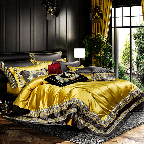 Lambda Lux Sateen Bedding Set